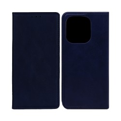 Leather Flip Cover With Internal Pocket For Oppo A5 Pro Blue Leather Flip Cover With Internal Pocket For Oppo A5 Pro Blue
